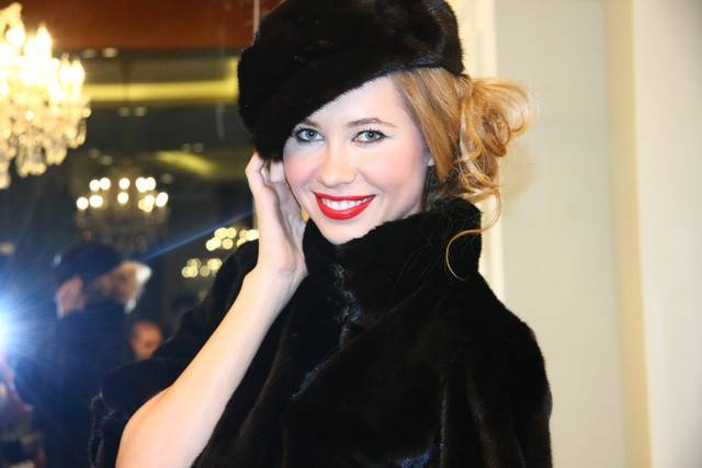 G Nasrallah Fourrures Boutique Opening